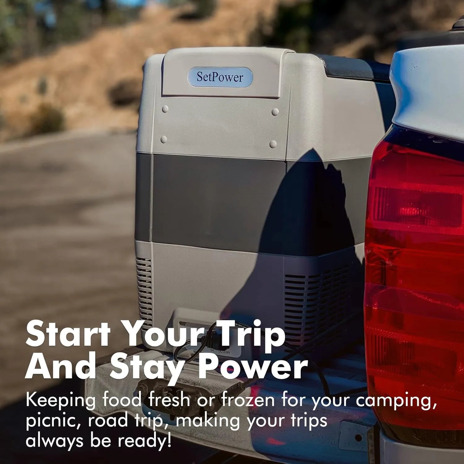 AJ30 Portable Refrigerator,Portable Freezer,32 Quart(30L) Electric Cooler,Car Refrigerator,12/24V DC Cable & 110/240V AC,Car Fridge for Camping,Truck,RV,Travel,Fishing