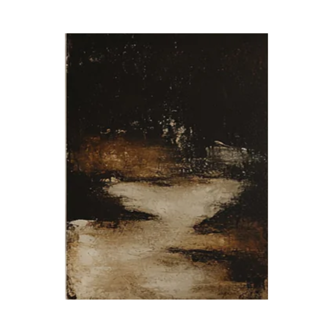 Sculptural Black Textured Wall Art for Minimalist Decor #BM 088