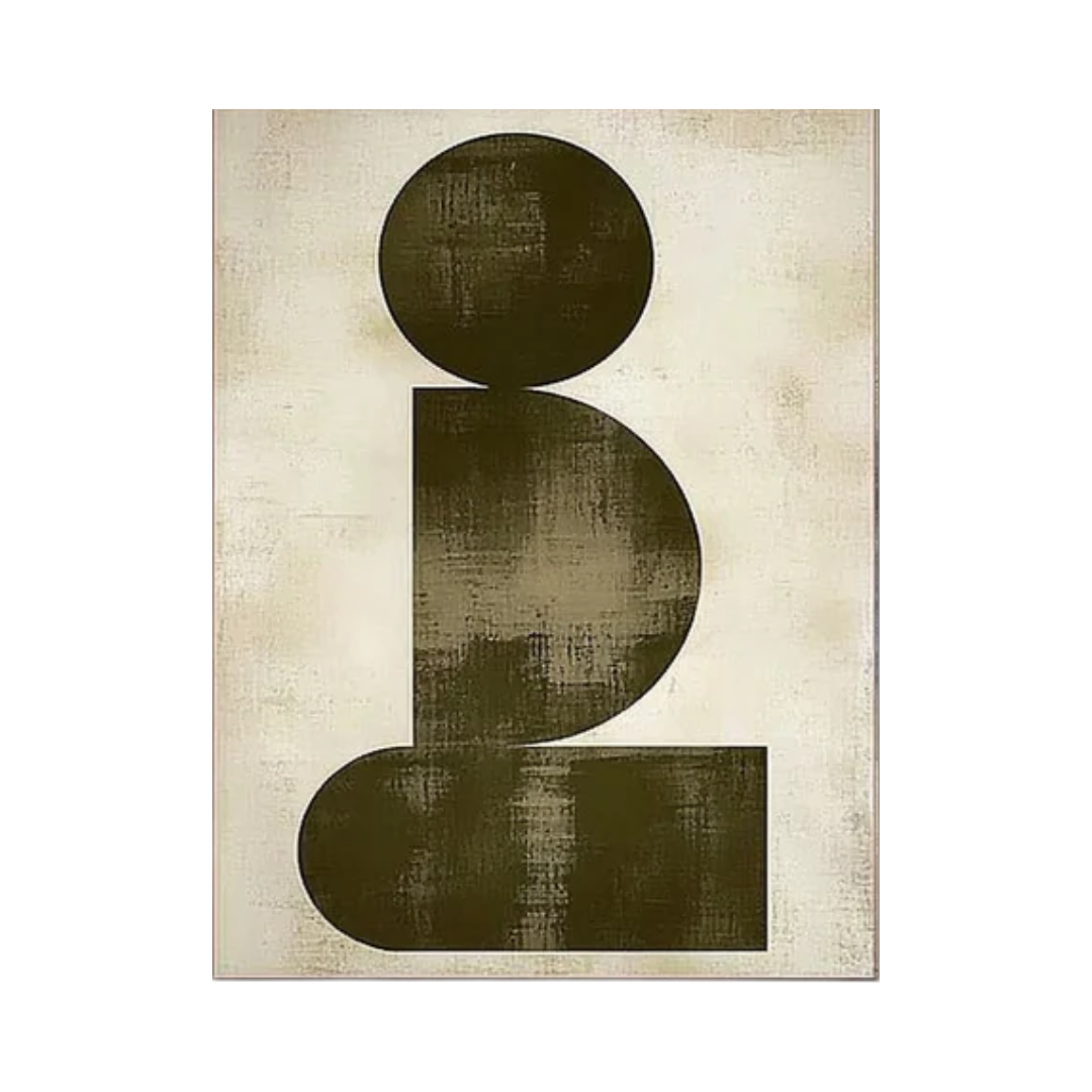 Minimalist Wabi Sabi Art Modern Canvas for Home Decor #BBA 034