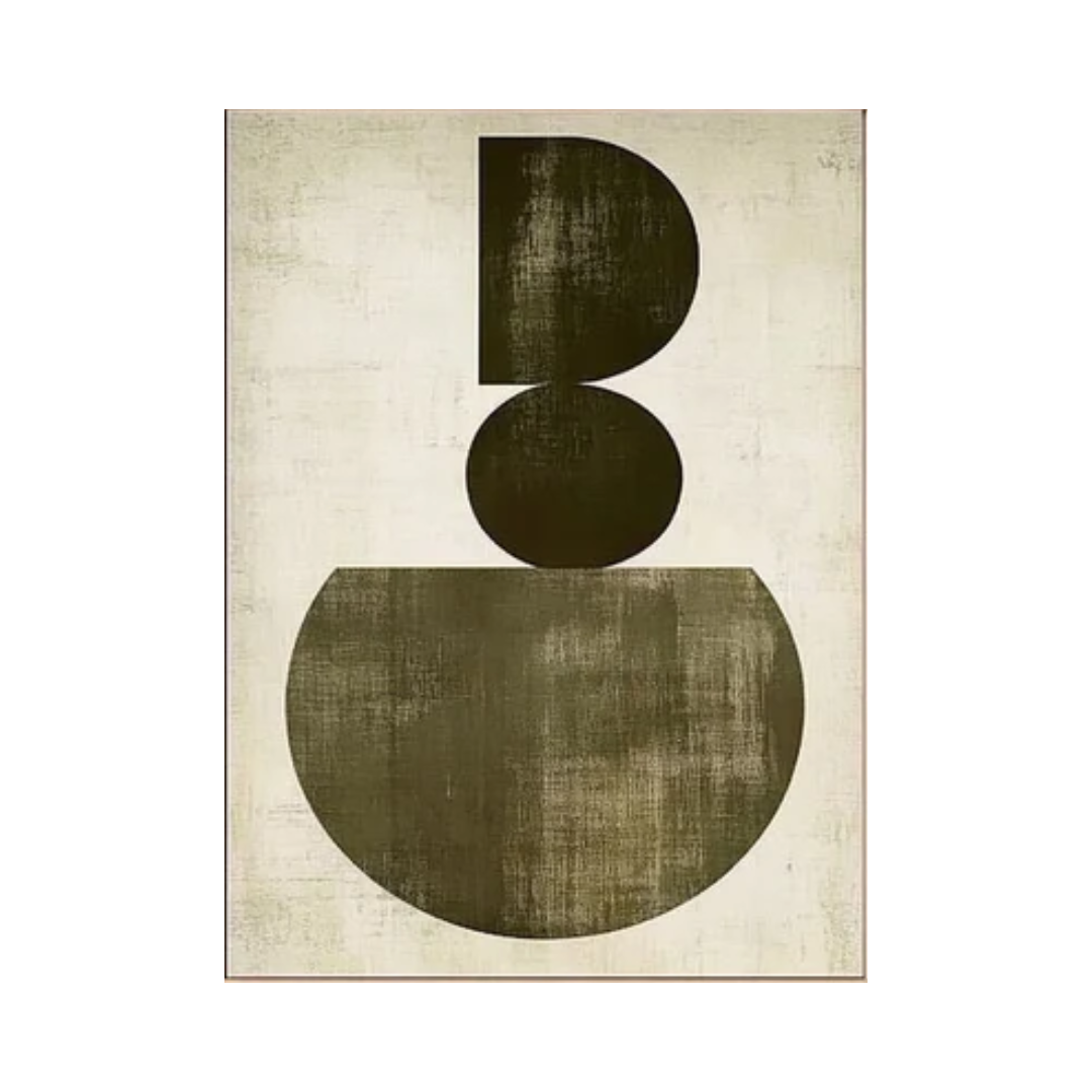 Minimalist Wabi Sabi Art Modern Canvas for Home Decor #BBA 033