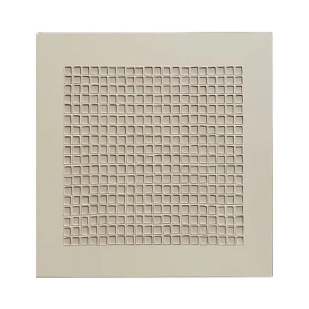 Modern Beige Grid Texture Wabi Sabi Wall Art #WS 013