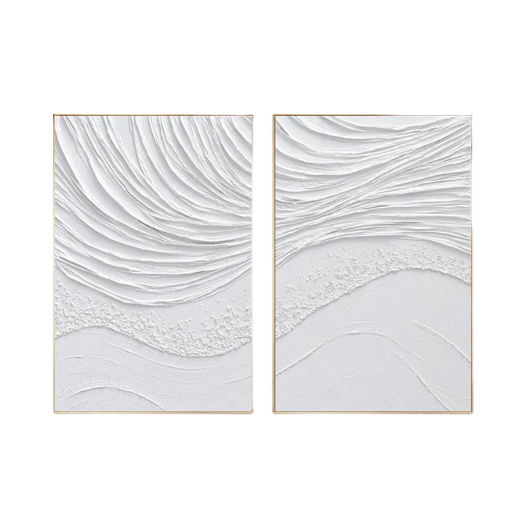 Abstract Tranquility Painting SET OF 2 #AVG 010