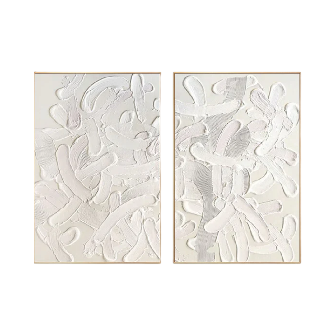 Abstract Tranquility Painting SET OF 2 #AVG 011