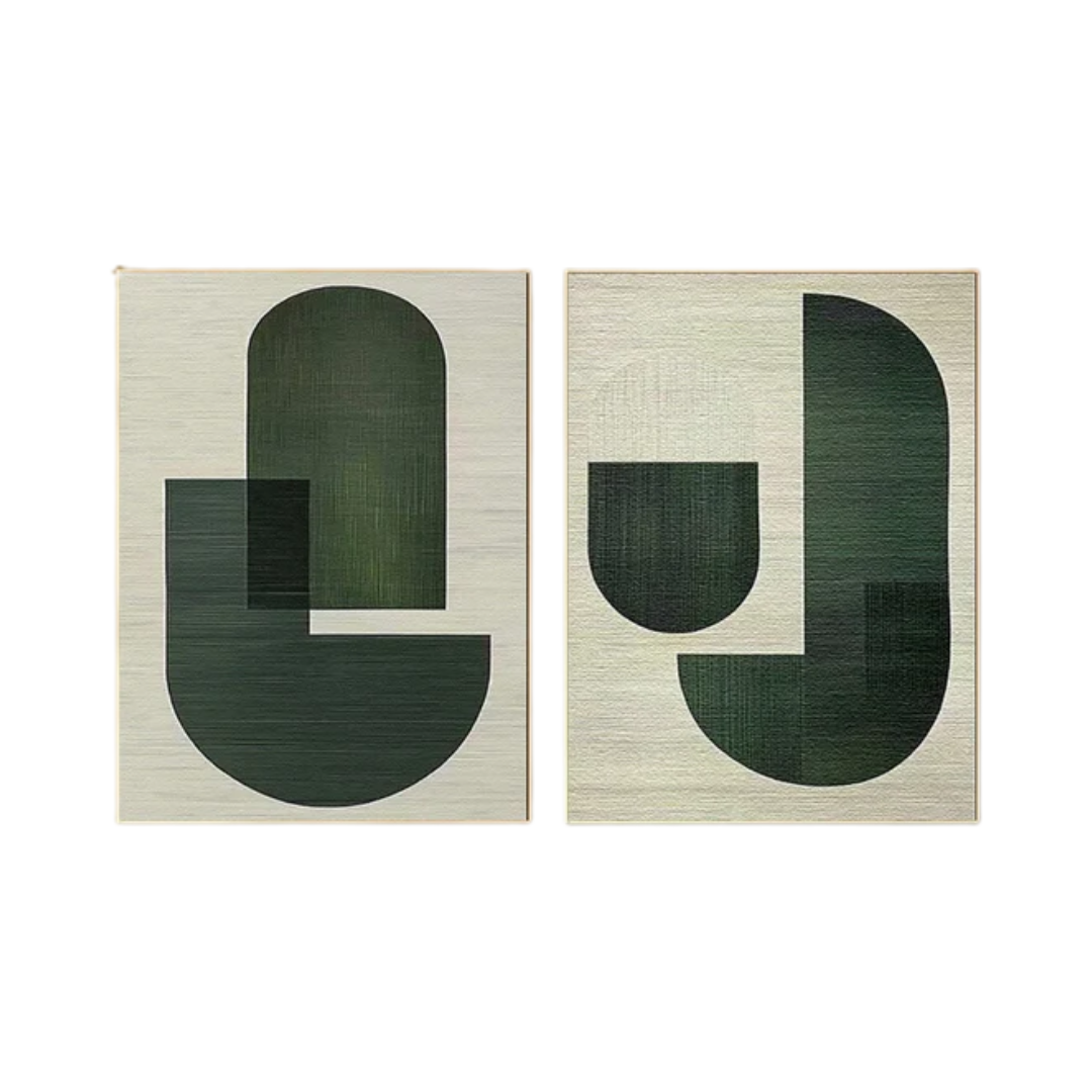 Modern Minimalist Abstract Art Geometric Wall Decor for Sophisticated Interiors #BGS 005