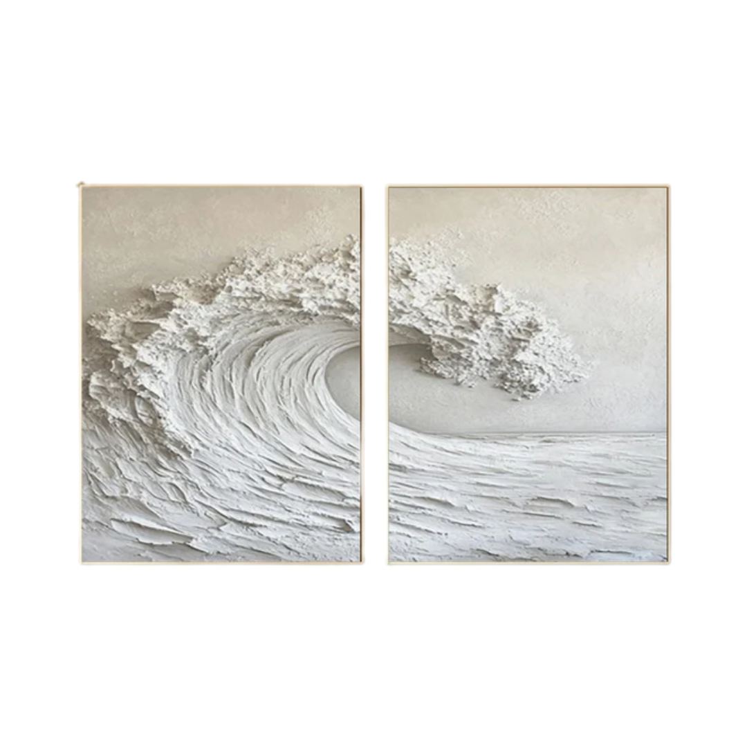 Large Textured Seascape Painting for Living Room Wall Art #OS 037