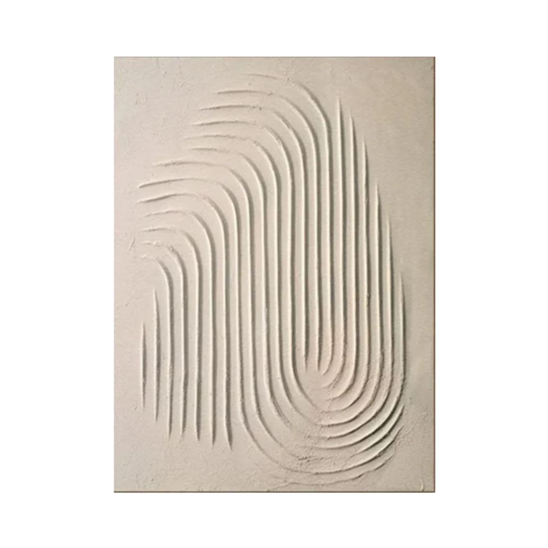 Beige & Brown Minimalist Painting #BBM 004