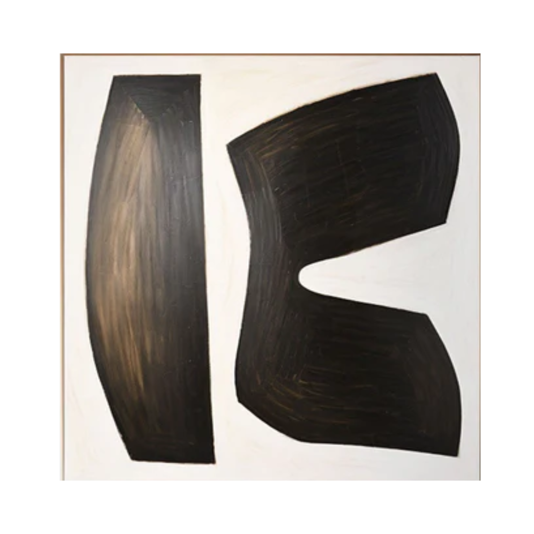 Black and White Abstract Wall Art for Modern Homes #BWA 003