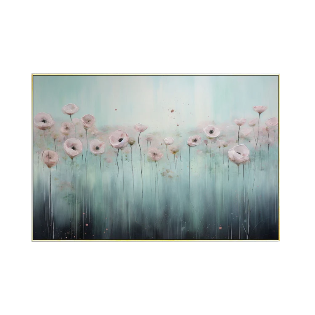 Blue & Green Abstract Painting #CXA 005