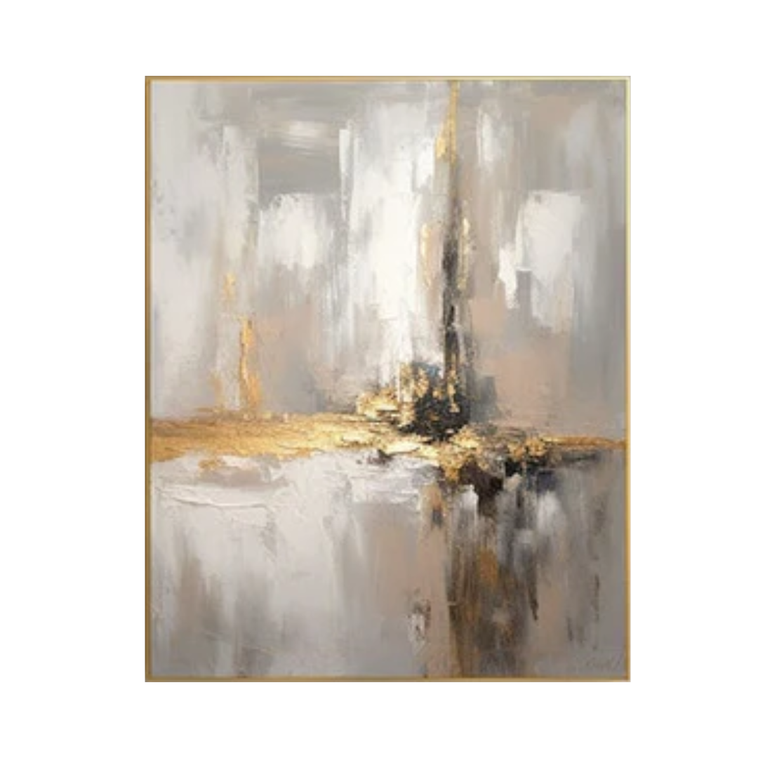 Grey Abstract Painting #GA 001
