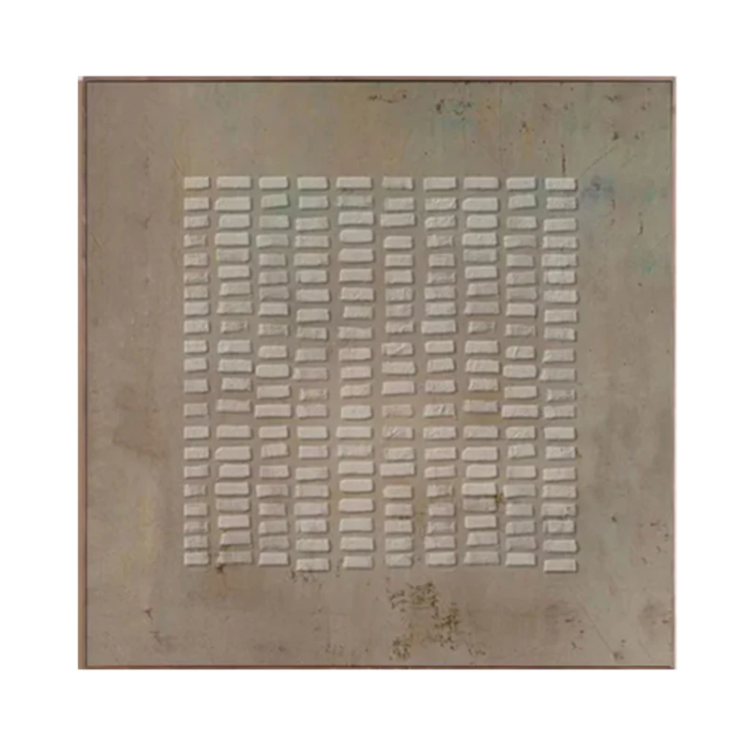 Beige & Brown Abstract Painting #CXA 027