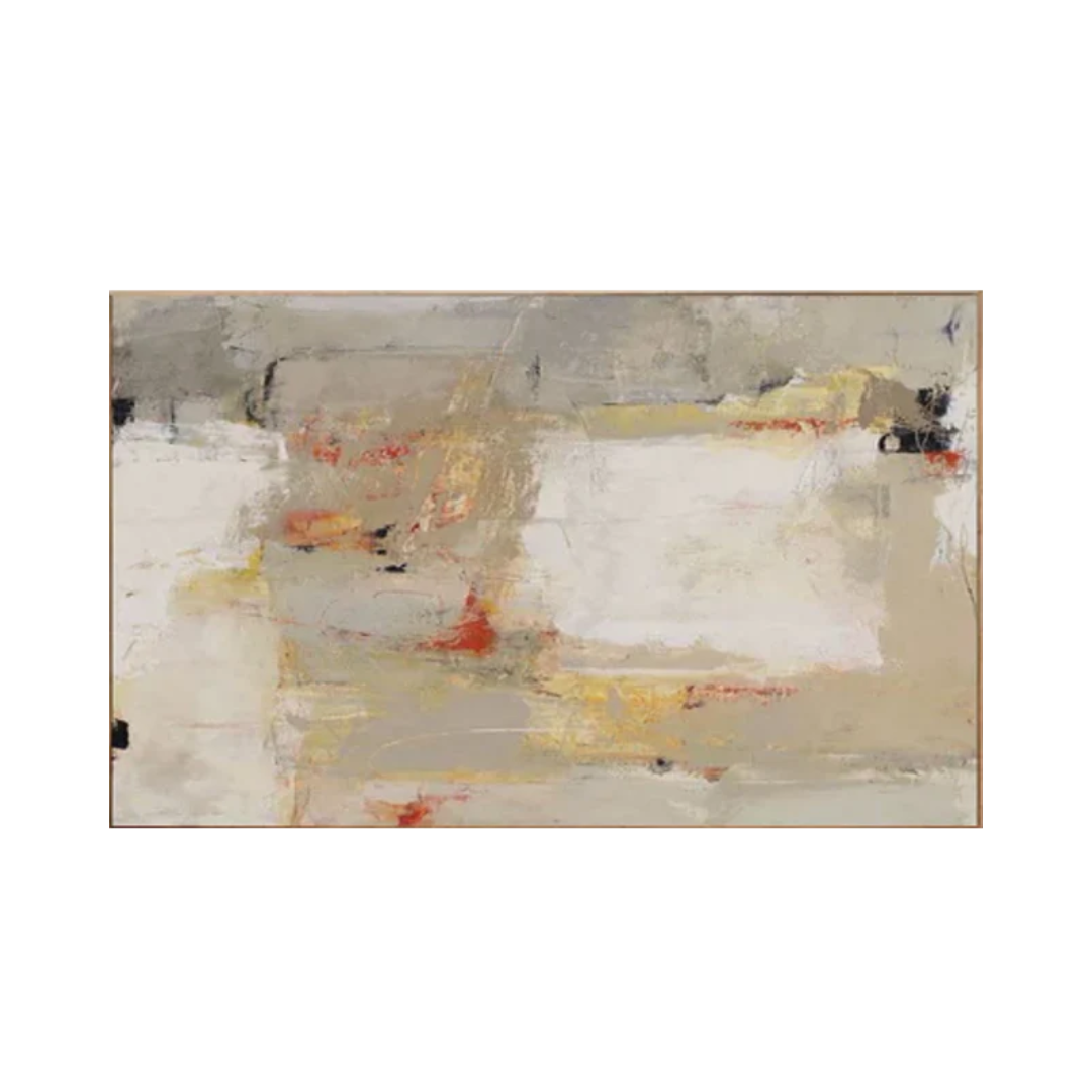 Beige & Brown Abstract Painting #BBA 001