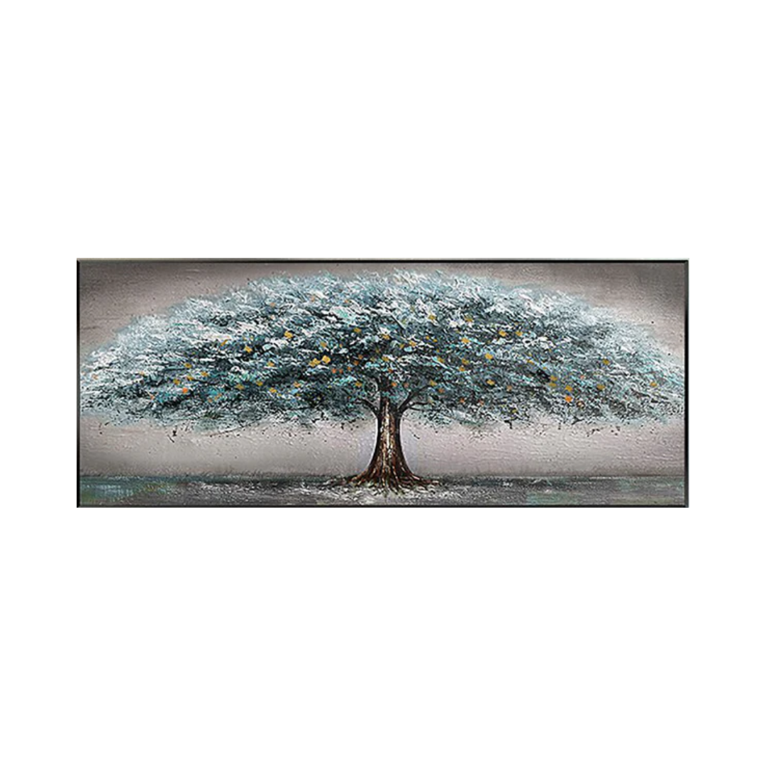 Vibrant Tree Landscape Wall Art #LL 0409