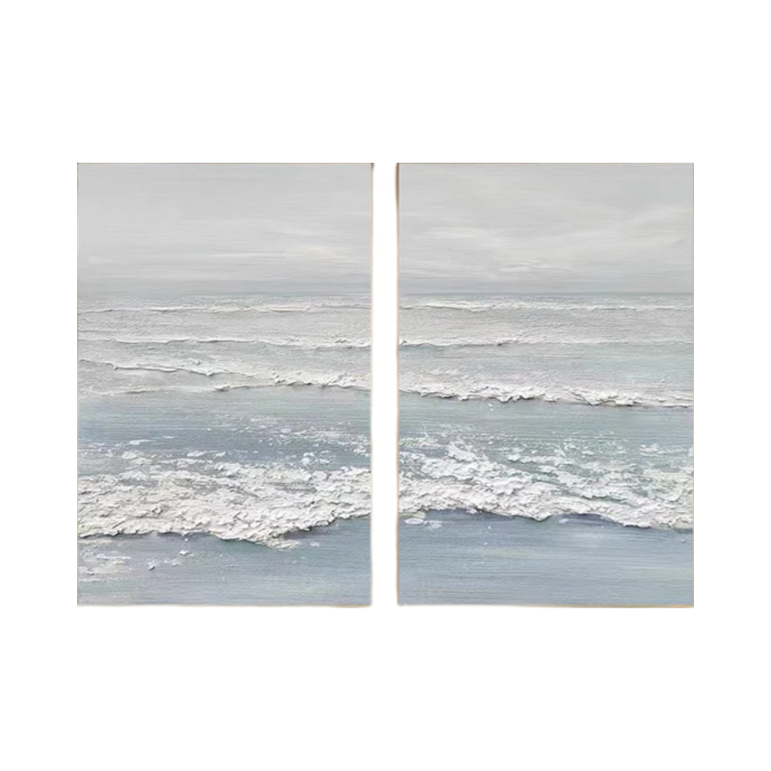 Ocean Painting SET OF 2 #CXA 006