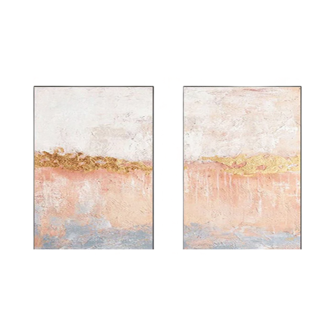 Abstract Tranquility Painting SET OF 2 #CXA 009