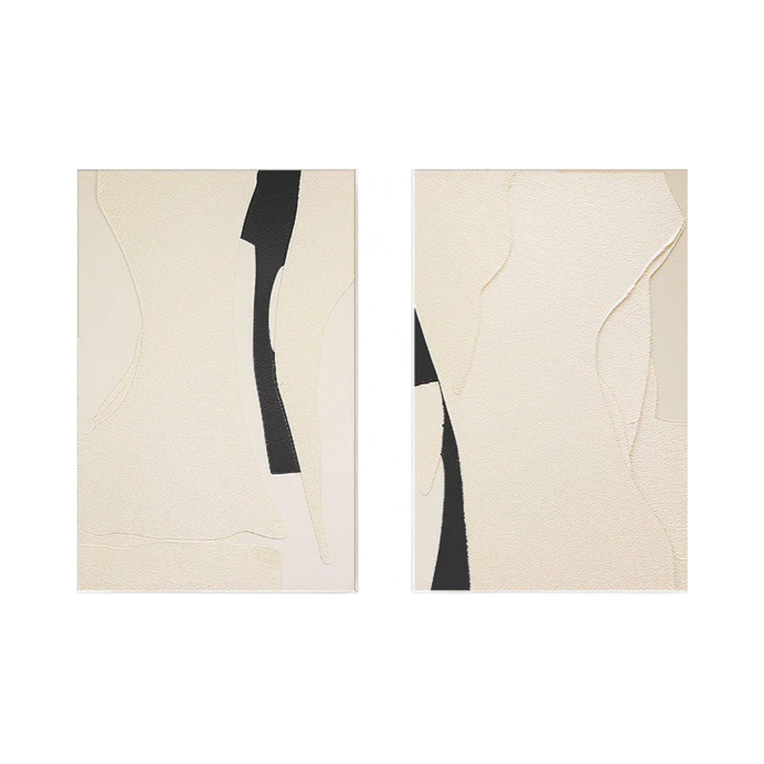 Abstract Tranquility Painting SET OF 2 #CXA 011