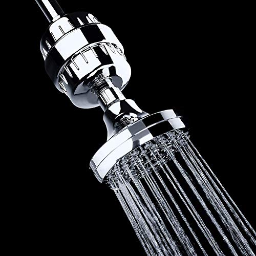 AquaBliss High Output Revitalizing Shower Filter - Reduces Dry Itchy Skin, Dandruff