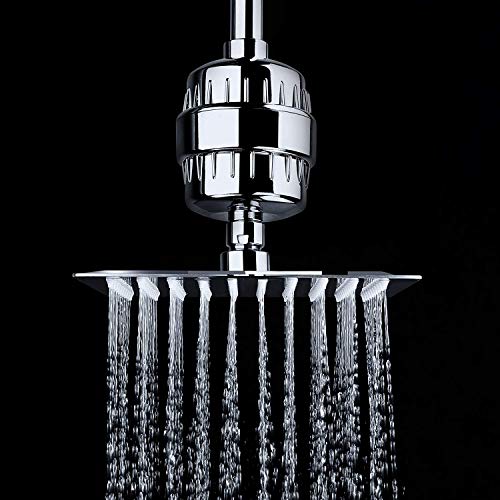 AquaBliss High Output Revitalizing Shower Filter - Reduces Dry Itchy Skin, Dandruff