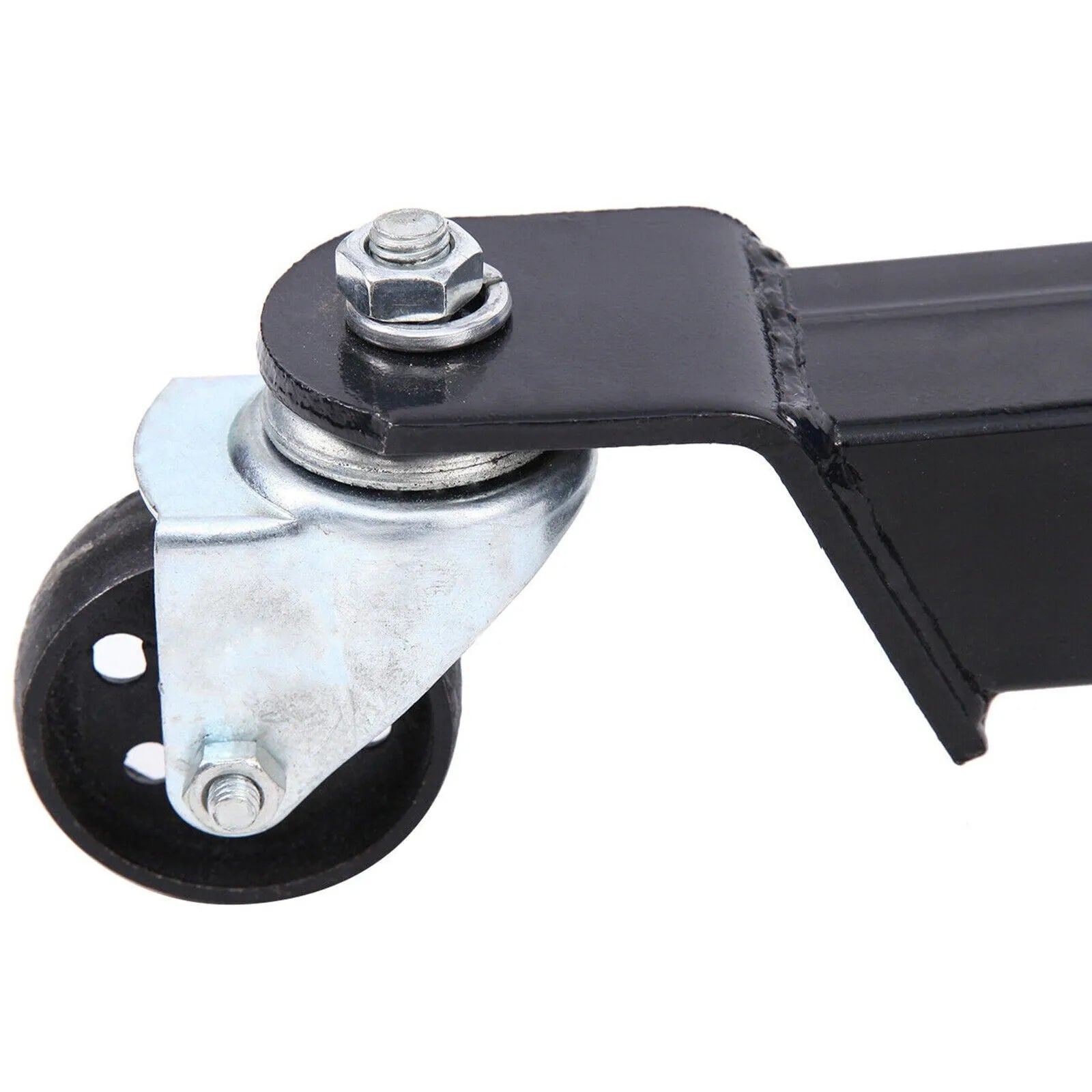 1660 Pounds Hydraulic Car Transmission Jack Vertical Lift with 360° Swivel Wheel Pedal ,Blue,33"-70"(0.75Ton)